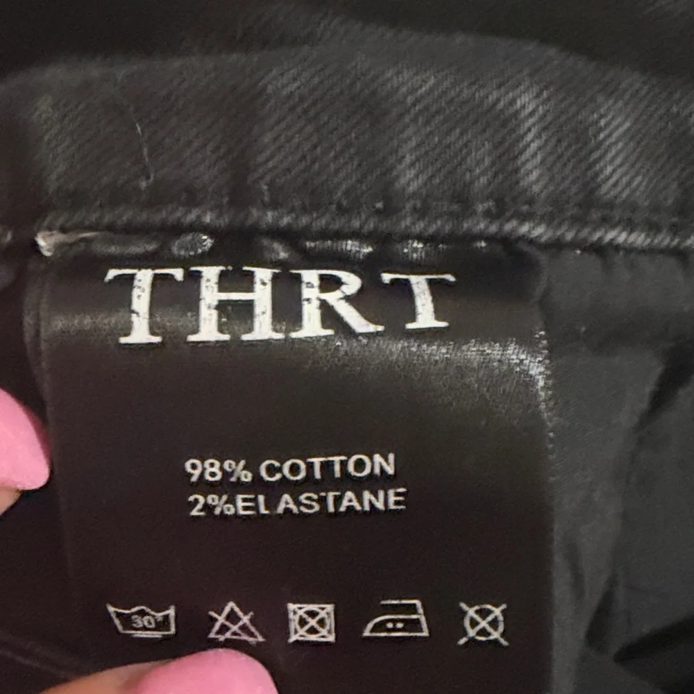 THRT Varsity Denim Cargo Jeans. Sz 32/32
